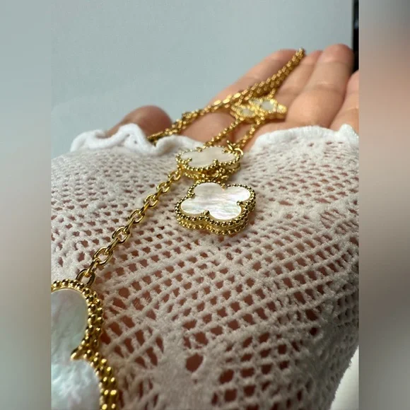 Elegant Clover Necklace โ Inspired by Timeless Luxury Design - Picture 8 of 14